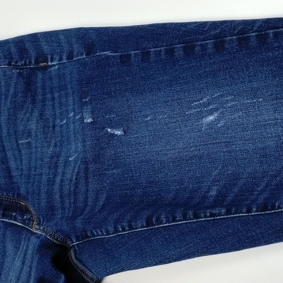 Universal Thread Skinny Midrise Bootcut Denim Jeans Size 10/30R Distressed - Picture 9 of 13